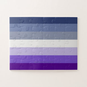 Puzzle La bandera del orgullo de SlipperyJoe's Butch Lesb