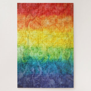 Puzzle La bandera teñida con nudos de SlipperyJoe's arcoí