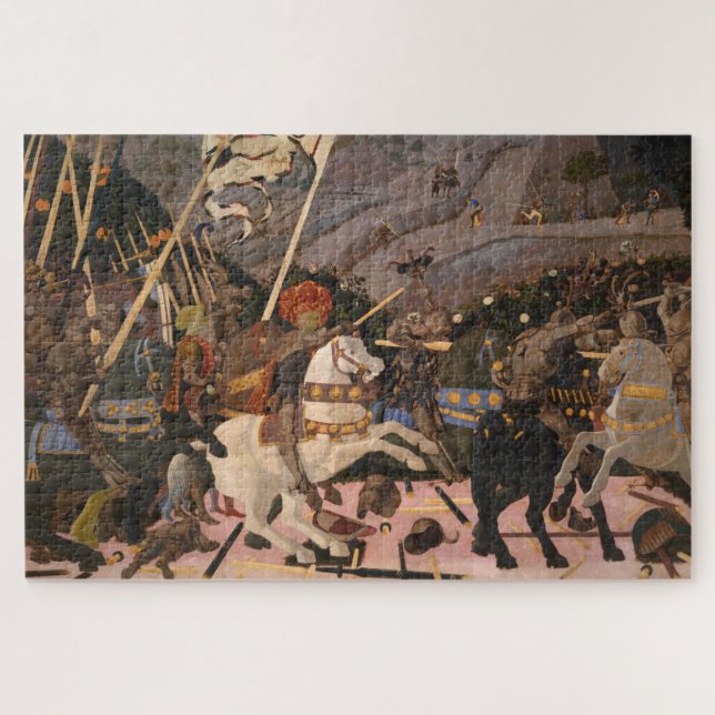 Puzzle La batalla de San Romano (pintura de guerra mediev (Horizontal)