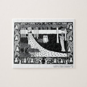 Puzzle La Beale Isoud en Gard feliz, ilustracion de '