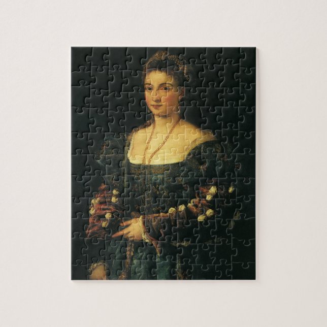 Puzzle La Bella, duquesa de Urbino por titiano (Vertical)