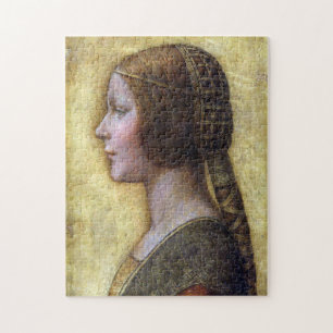 Puzzle La bella princesa, Leonardo da Vinci