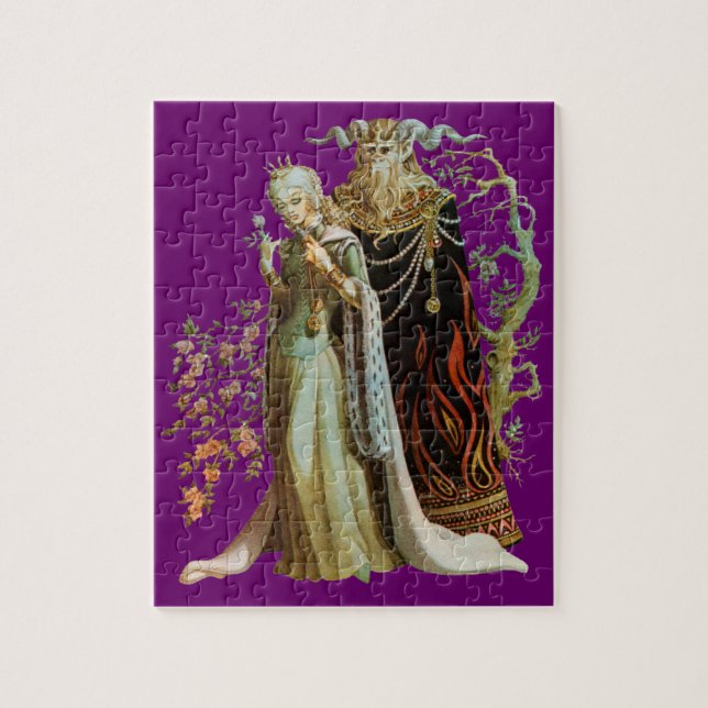 Puzzle La belleza y la bestia (Vertical)