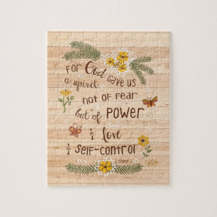 Puzzle La Biblia Cristiana Verse Fe Sobre Las Escrituras 