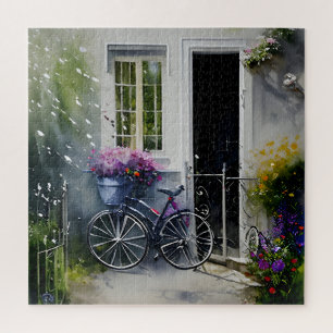 Puzzle La bicicleta de jardín