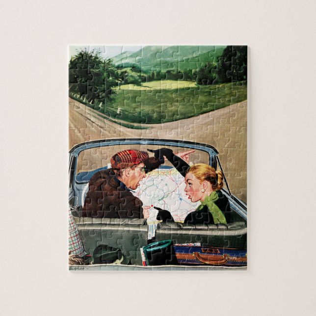 Puzzle La bifurcación en la carretera (Vertical)