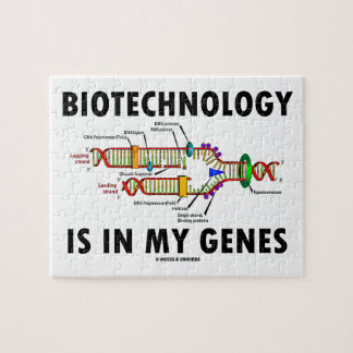 Puzzle La biotecnología está en mis genes (la réplica de