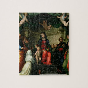 Puzzle La boda mística de St. Catherine de Siena con