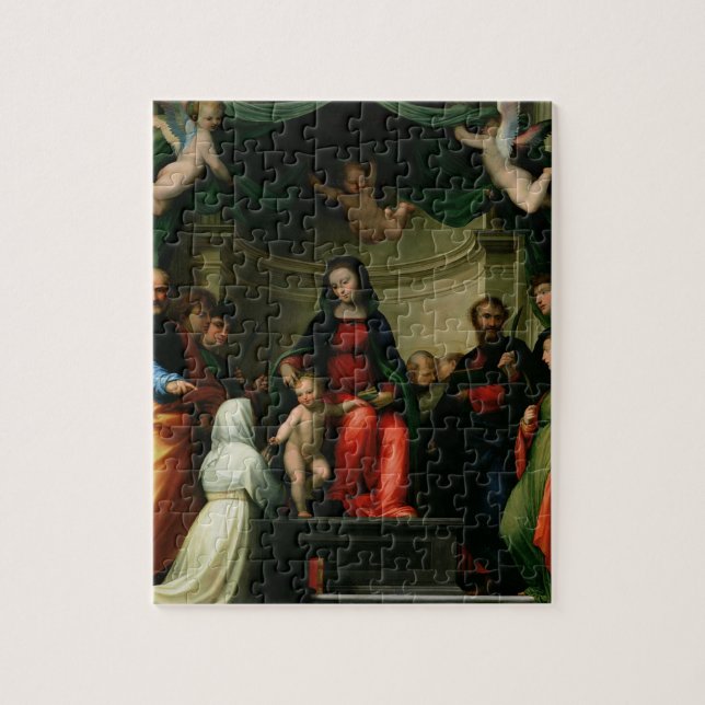 Puzzle La boda mística de St. Catherine de Siena con (Vertical)