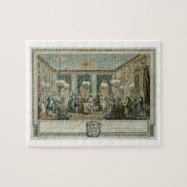 Puzzle La bola del vestido de noche en la casa del (Horizontal)