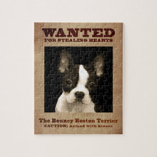 Puzzle La Boston animosa Terrier