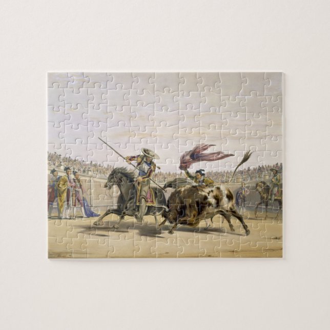 Puzzle La Bull Que sigue-para arriba la carga, 1865 (Horizontal)