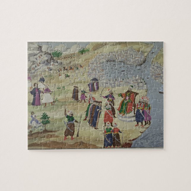 Puzzle La caída prevista de Constantinopla, de la imagen (Horizontal)