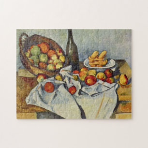 Puzzle La canasta de manzanas de Paul Cezanne