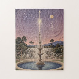 Puzzle La canción de cuna de lavanda personalizada