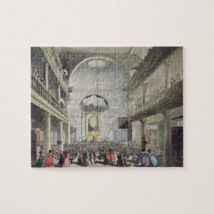 Puzzle La capilla católica, campos del mesón de Lincoln