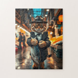 Puzzle La captura del padrino del gato