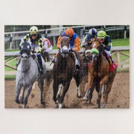Puzzle La carrera de caballos