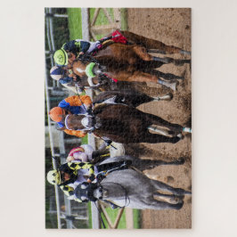 Puzzle La carrera de caballos