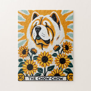 Puzzle La carta de Chow Chow Tarot