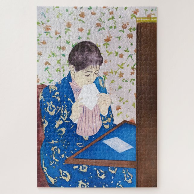 Puzzle La carta, Mary Cassatt (Vertical)