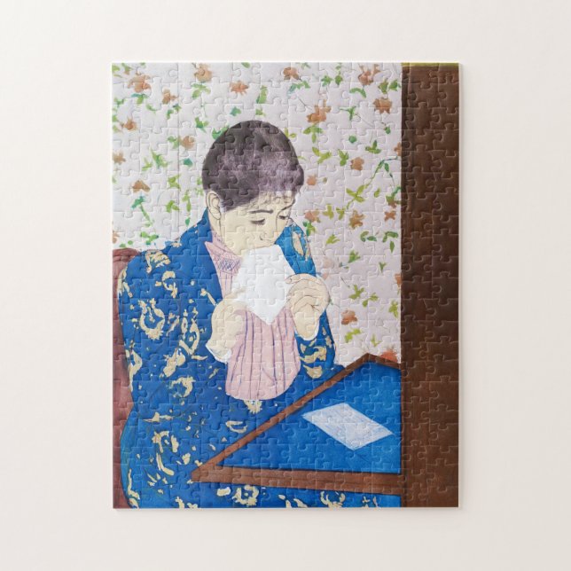 Puzzle La carta, Mary Cassatt (Vertical)