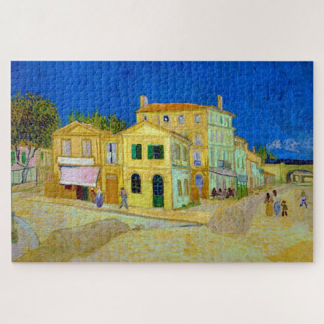 Puzzle La casa amarilla, Van Gogh (Horizontal)