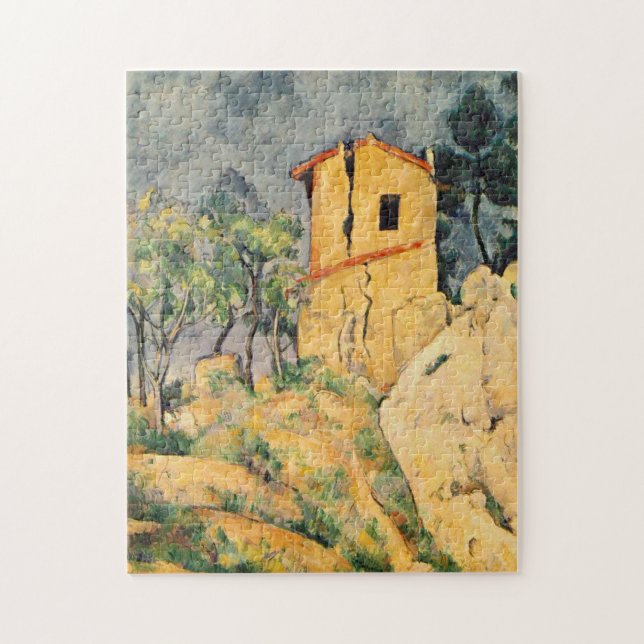Puzzle La casa con paredes rotas ~ Cezanne 11 x 14 (Vertical)