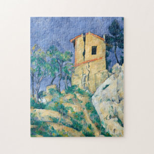 Puzzle La casa con paredes rotas Paul Cezanne Post Imp