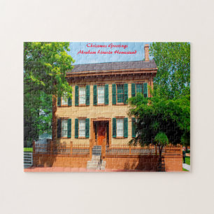 Puzzle La casa de Abraham Lincoln.