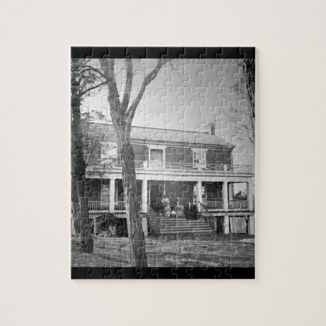 Puzzle La casa de McLean, tribunal de Appomattox.  (Vertical)