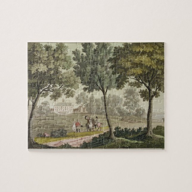 Puzzle La casa de Washington en Mount Vernon, de 'Le (Horizontal)