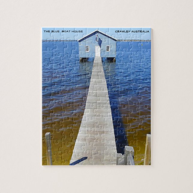 Puzzle La Casa del Barco Azul Crawley Australia (Vertical)