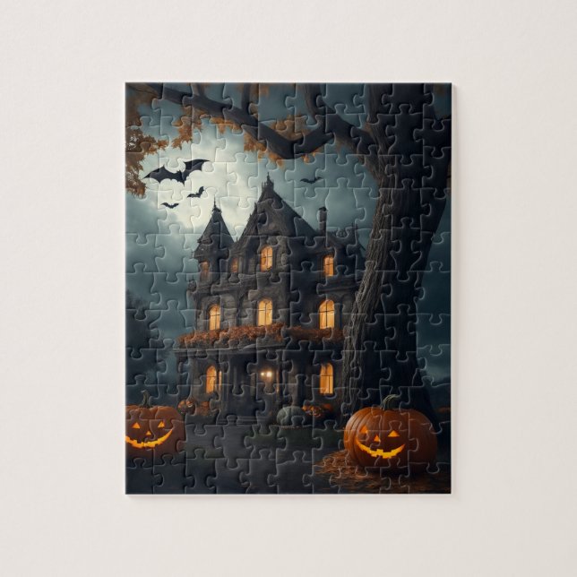 Puzzle La Casa junto al árbol del muerto (Vertical)