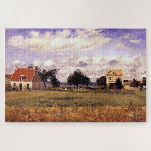 Puzzle La Casa Roja (1873) de Camille Pissarro