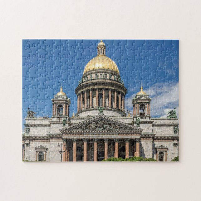 Puzzle La catedral de Isaac del santo en St Petersburg (Horizontal)