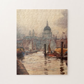 Puzzle La catedral Thames Londres Inglaterra de San Pablo
