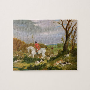 Puzzle La caza de Suffolk - yendo a cubrir cerca de