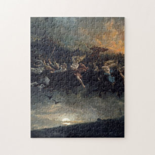 Puzzle La Caza Salvaje De Odin Por Peter Nicolai Arbo 187