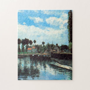 Puzzle La cerradura de Pontoise por Camille Pissarro