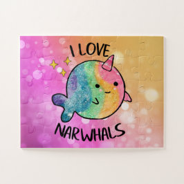 Puzzle La chispa arcoiris que amo las ballenas