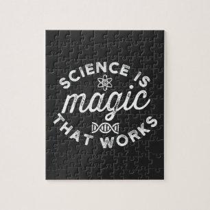 PUZZLE LA CIENCIA ES MÁGICA QUE FUNCIONA