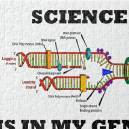 Puzzle La ciencia está en mis genes (la réplica de la