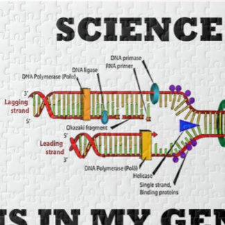 Puzzle La ciencia está en mis genes (la réplica de la