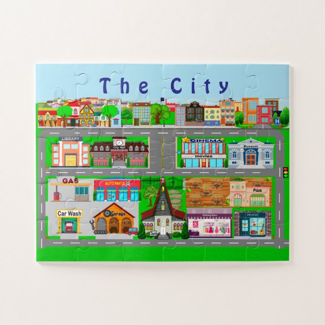 Puzzle La Ciudad  (Horizontal)