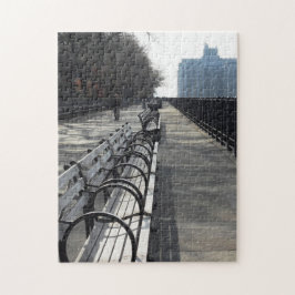 Puzzle La ciudad de la "promenade" de Brooklyn Benches