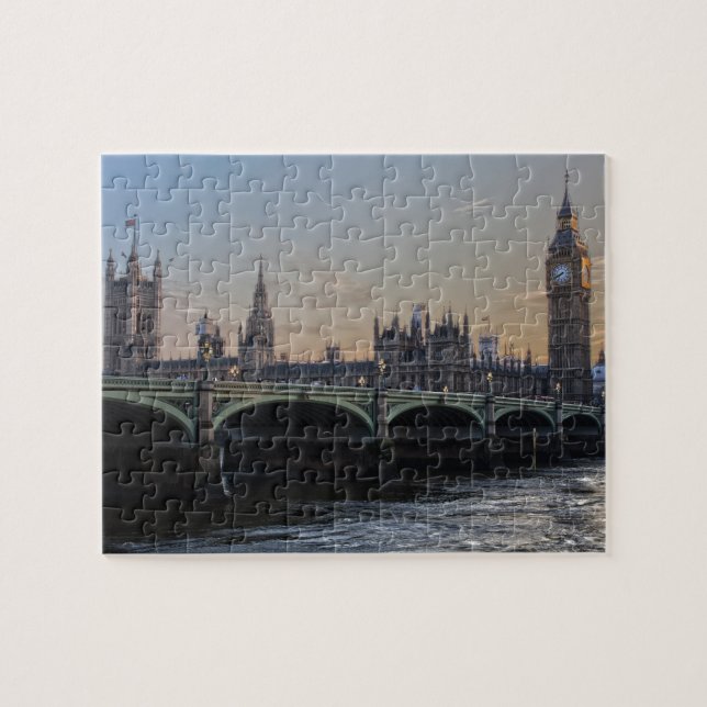 Puzzle La ciudad de Londres Inglaterra (Horizontal)