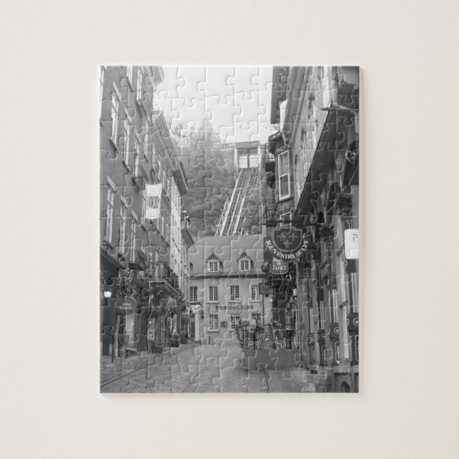 Puzzle La ciudad de Quebec hermosa (Vertical)