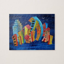 Puzzle La ciudad flotante