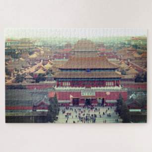 Puzzle la ciudad prohibida de Beijing china